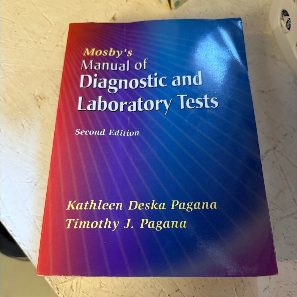 Mosby's Manual of Diagnostic and Laboratory Tests